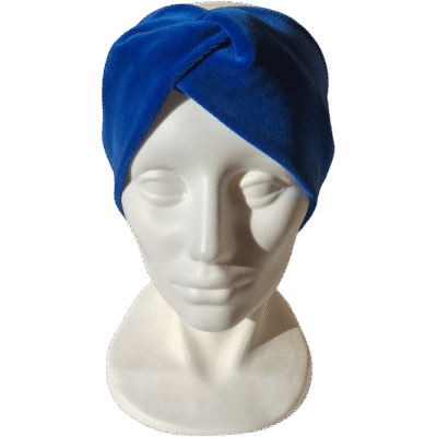 Karališka mėlyna galvajuostė