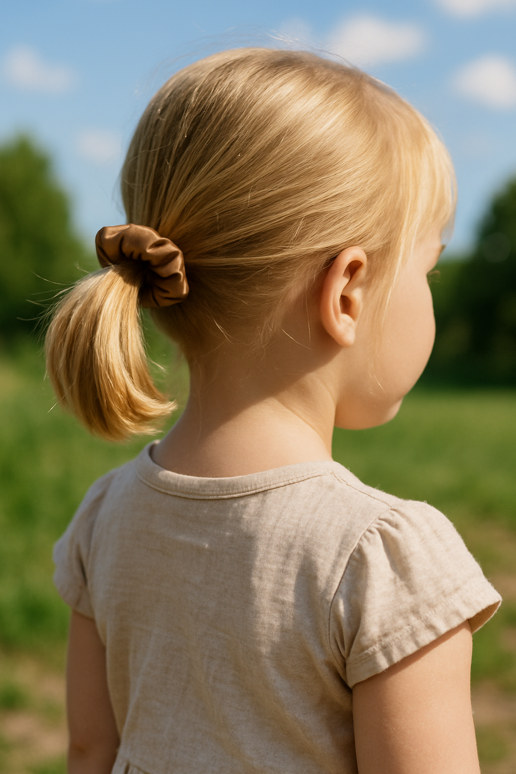 Šilko plaukų gumytės