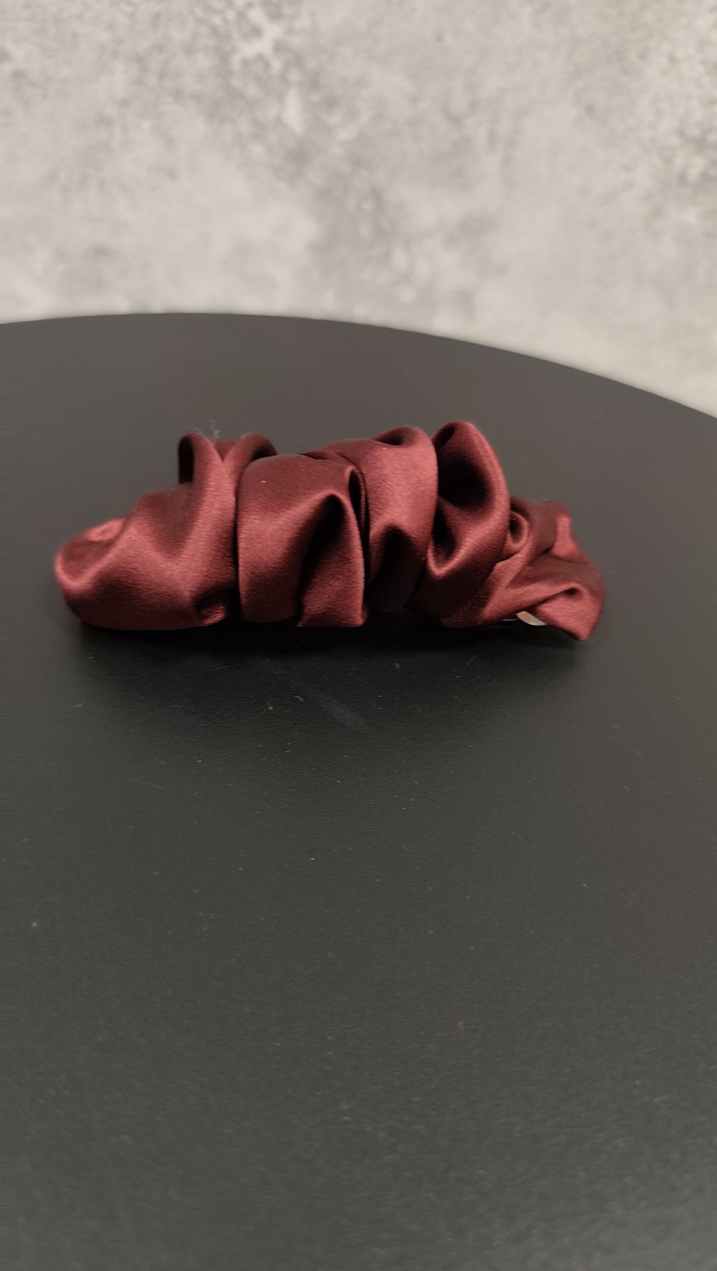 Šilko plaukų segtukas (bordo sp.) - Image 3