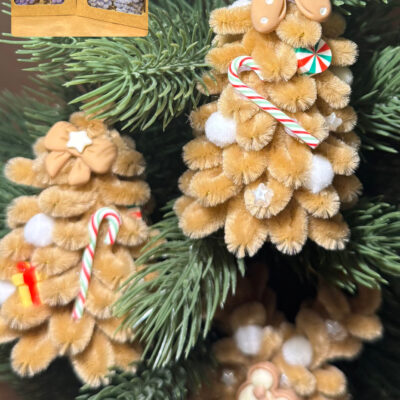 Rinkinys eglutės ir snaigė